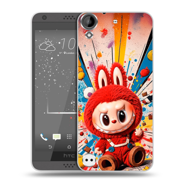 Пластиковый чехол на HTC Desire 530 с принтом Labubu Лабубу Пластиковый чехол на HTC Desire 530 с принтом Labubu Лабубу