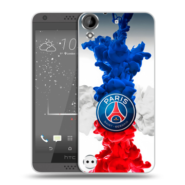 Пластиковый чехол на HTC Desire 530 с принтом PSG ПСЖ