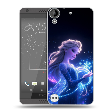 Пластиковый чехол на HTC Desire 530 с принтом Холодное сердце Frozen Пластиковый чехол на HTC Desire 530 с принтом Холодное сердце Frozen