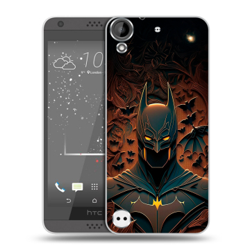 Пластиковый чехол на HTC Desire 530 с принтом Batman Бэтмен