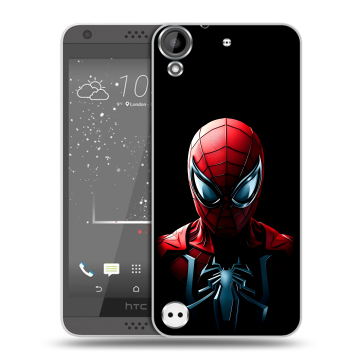 Пластиковый чехол на HTC Desire 530 с принтом Spiderman Человек паук Пластиковый чехол на HTC Desire 530 с принтом Spiderman Человек паук