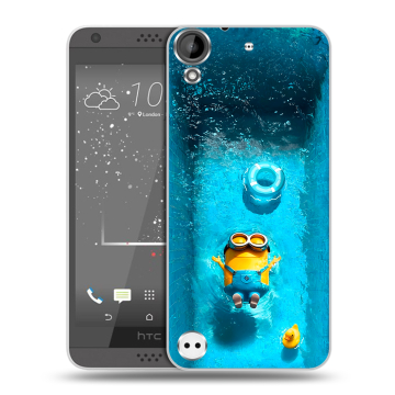 Пластиковый чехол на HTC Desire 530 с принтом Миньоны Пластиковый чехол на HTC Desire 530 с принтом Миньоны