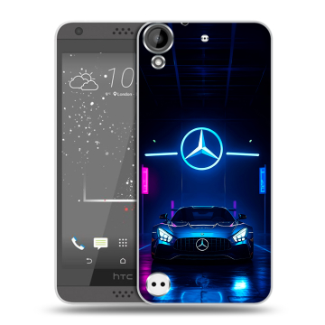 Пластиковый чехол на HTC Desire 530 с принтом Mercedes Мерседес Пластиковый чехол на HTC Desire 530 с принтом Mercedes Мерседес