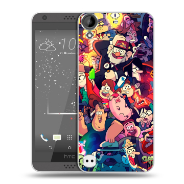 Пластиковый чехол на HTC Desire 530 с принтом Gravity Falls Гравити Фолз Пластиковый чехол на HTC Desire 530 с принтом Gravity Falls Гравити Фолз