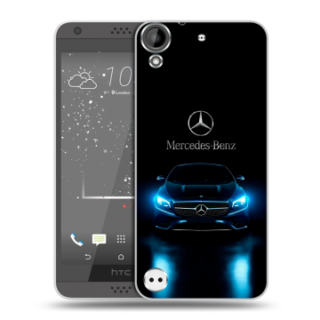 Пластиковый чехол на HTC Desire 530 с принтом Mercedes Мерседес Пластиковый чехол на HTC Desire 530 с принтом Mercedes Мерседес