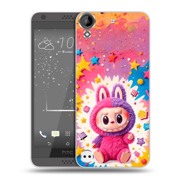 Пластиковый чехол на HTC Desire 530 с принтом Labubu Лабубу Пластиковый чехол на HTC Desire 530 с принтом Labubu Лабубу
