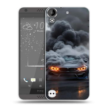 Пластиковый чехол на HTC Desire 530 с принтом BMW БМВ Пластиковый чехол на HTC Desire 530 с принтом BMW БМВ