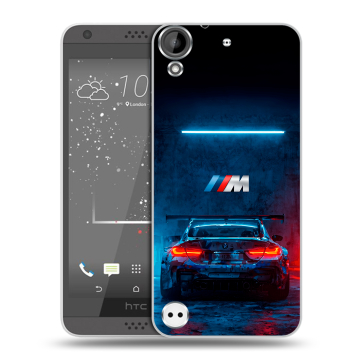 Пластиковый чехол на HTC Desire 530 с принтом BMW БМВ Пластиковый чехол на HTC Desire 530 с принтом BMW БМВ