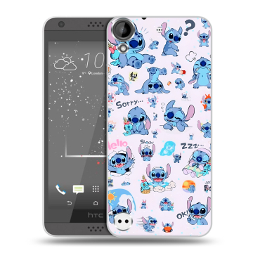Пластиковый чехол на HTC Desire 530 с принтом Лило и Стич Пластиковый чехол на HTC Desire 530 с принтом Лило и Стич