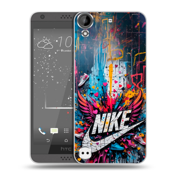 Пластиковый чехол на HTC Desire 530 с принтом Nike Найк Пластиковый чехол на HTC Desire 530 с принтом Nike Найк