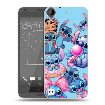 Пластиковый чехол на HTC Desire 530 с принтом Лило и Стич Пластиковый чехол на HTC Desire 530 с принтом Лило и Стич