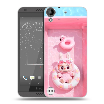Пластиковый чехол на HTC Desire 530 с принтом Labubu Лабубу Пластиковый чехол на HTC Desire 530 с принтом Labubu Лабубу