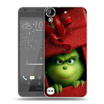 Пластиковый чехол на HTC Desire 530 с принтом Новый год