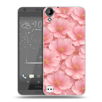 Пластиковый чехол на HTC Desire 530 с принтом женский