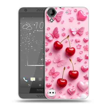 Пластиковый чехол на HTC Desire 530 с принтом для девочек Пластиковый чехол на HTC Desire 530 с принтом для девочек
