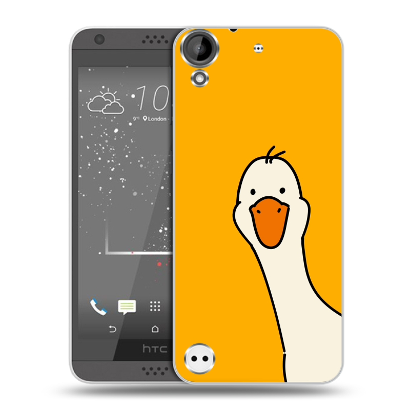 Пластиковый чехол на HTC Desire 530 с принтом Утка Пластиковый чехол на HTC Desire 530 с принтом Утка