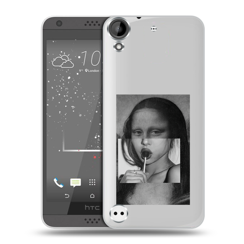 Пластиковый чехол на HTC Desire 530 с принтом Мона Лиза Пластиковый чехол на HTC Desire 530 с принтом Мона Лиза
