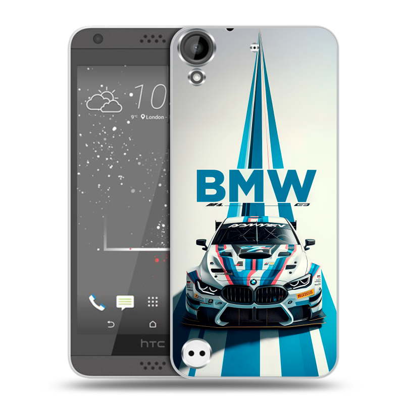 Пластиковый чехол на HTC Desire 530 с принтом БМВ BMW Пластиковый чехол на HTC Desire 530 с принтом БМВ BMW