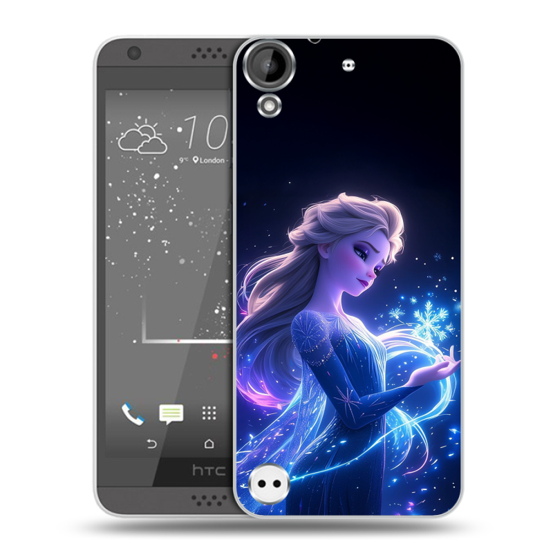 Пластиковый чехол на HTC Desire 530 с принтом Холодное сердце Frozen Пластиковый чехол на HTC Desire 530 с принтом Холодное сердце Frozen