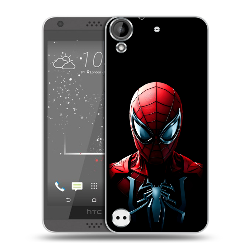 Пластиковый чехол на HTC Desire 530 с принтом Spiderman Человек паук Пластиковый чехол на HTC Desire 530 с принтом Spiderman Человек паук