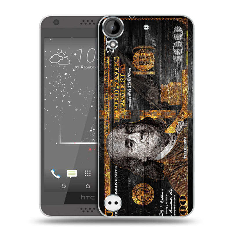 Пластиковый чехол на HTC Desire 530 с принтом Доллар деньги Пластиковый чехол на HTC Desire 530 с принтом Доллар деньги