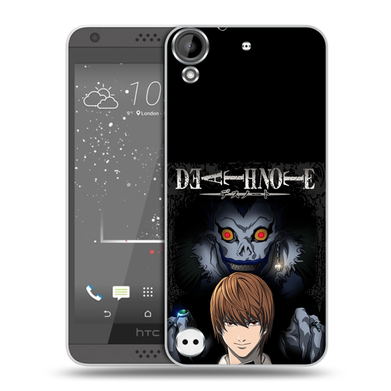 Пластиковый чехол на HTC Desire 530 с принтом Death note Тетрадь смерти Пластиковый чехол на HTC Desire 530 с принтом Death note Тетрадь смерти
