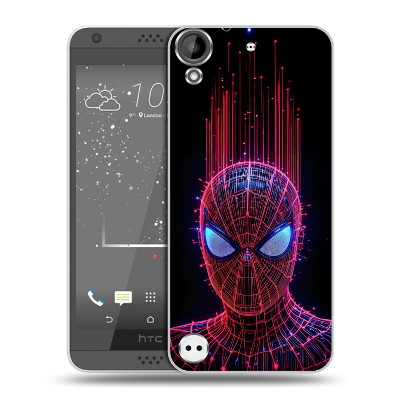 Пластиковый чехол на HTC Desire 530 с принтом Spiderman Человек паук Пластиковый чехол на HTC Desire 530 с принтом Spiderman Человек паук