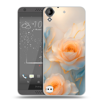 Пластиковый чехол на HTC Desire 630 с принтом Женский