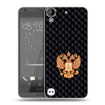 Пластиковый чехол на HTC Desire 630 с принтом Герб России принт Пластиковый чехол на HTC Desire 630 с принтом Герб России принт