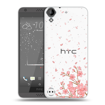Пластиковый чехол на HTC Desire 630 с принтом Ветка сакуры Пластиковый чехол на HTC Desire 630 с принтом Ветка сакуры
