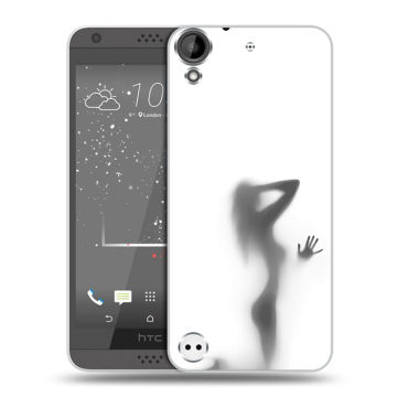 Пластиковый чехол на HTC Desire 630 с принтом Силуэт