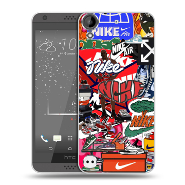 Пластиковый чехол на HTC Desire 630 с принтом Найк Nike яркий Пластиковый чехол на HTC Desire 630 с принтом Найк Nike яркий