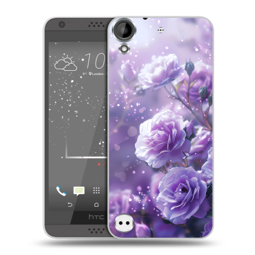 Пластиковый чехол на HTC Desire 630 с принтом Розы цветы Пластиковый чехол на HTC Desire 630 с принтом Розы цветы