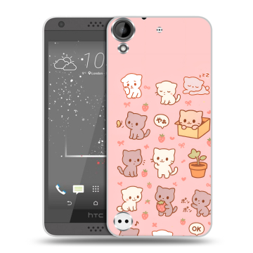 Пластиковый чехол на HTC Desire 630 с принтом Hello Kitty Хелоу Кити Пластиковый чехол на HTC Desire 630 с принтом Hello Kitty Хелоу Кити