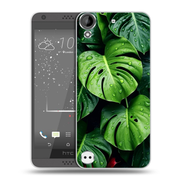 Пластиковый чехол на HTC Desire 630 с принтом Листья Пластиковый чехол на HTC Desire 630 с принтом Листья