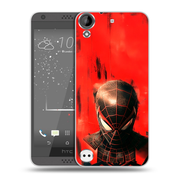 Пластиковый чехол на HTC Desire 630 с принтом человек паук spiderman Пластиковый чехол на HTC Desire 630 с принтом человек паук spiderman