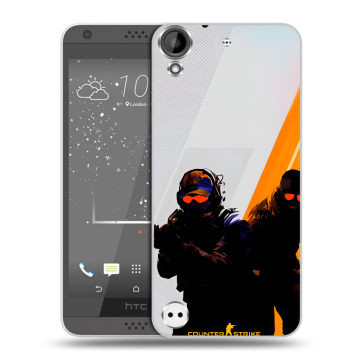 Пластиковый чехол на HTC Desire 630 с принтом Контер страйк Counter strike Пластиковый чехол на HTC Desire 630 с принтом Контер страйк Counter strike