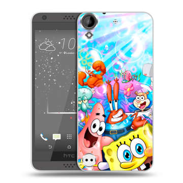 Пластиковый чехол на HTC Desire 630 с принтом спанчбоб спанч боб Пластиковый чехол на HTC Desire 630 с принтом спанчбоб спанч боб