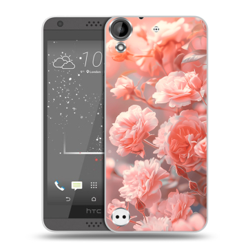 Пластиковый чехол на HTC Desire 630 с принтом Розы цветы Пластиковый чехол на HTC Desire 630 с принтом Розы цветы