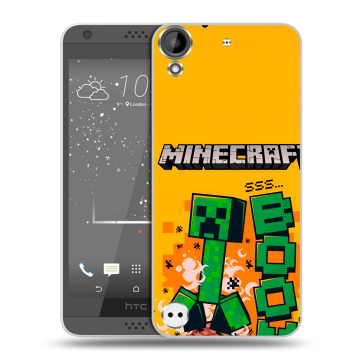 Пластиковый чехол на HTC Desire 630 с принтом Майнкрафт Minecraft Пластиковый чехол на HTC Desire 630 с принтом Майнкрафт Minecraft