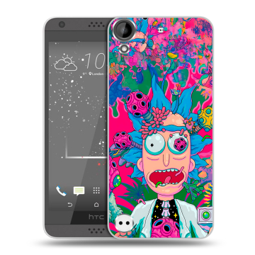 Пластиковый чехол на HTC Desire 630 с принтом Рик и Морти Rick Morty Пластиковый чехол на HTC Desire 630 с принтом Рик и Морти Rick Morty