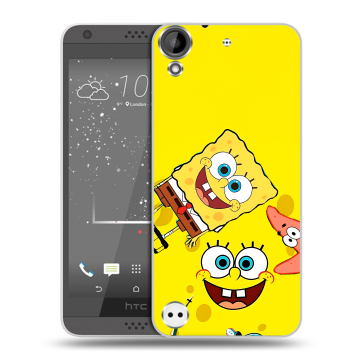 Пластиковый чехол на HTC Desire 630 с принтом Спанч боб Спанчбоб Пластиковый чехол на HTC Desire 630 с принтом Спанч боб Спанчбоб