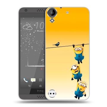 Пластиковый чехол на HTC Desire 630 с принтом Миньоны Пластиковый чехол на HTC Desire 630 с принтом Миньоны