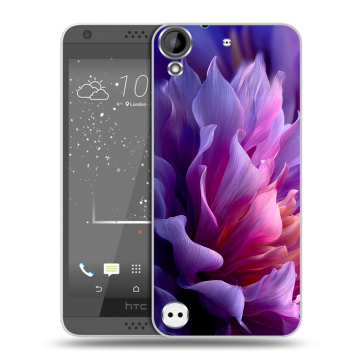 Пластиковый чехол на HTC Desire 630 с принтом женский цветы Пластиковый чехол на HTC Desire 630 с принтом женский цветы