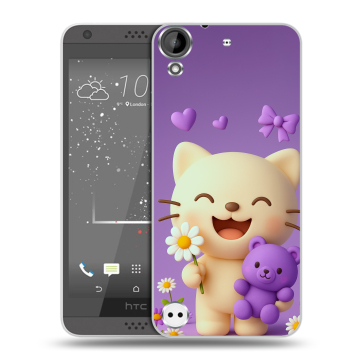 Пластиковый чехол на HTC Desire 630 с принтом для девочек Пластиковый чехол на HTC Desire 630 с принтом для девочек