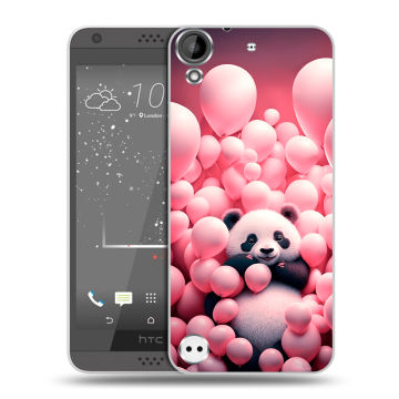 Пластиковый чехол на HTC Desire 630 с принтом Панда Пластиковый чехол на HTC Desire 630 с принтом Панда