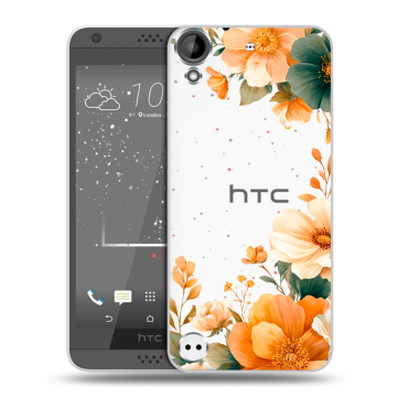 Пластиковый чехол на HTC Desire 630 с принтом Цветы принт Пластиковый чехол на HTC Desire 630 с принтом Цветы принт