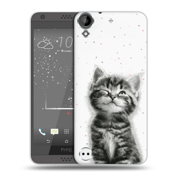 Пластиковый чехол на HTC Desire 630 с принтом Котенок Пластиковый чехол на HTC Desire 630 с принтом Котенок