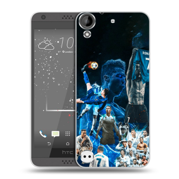 Пластиковый чехол на HTC Desire 630 с принтом Реал Роналдо Пластиковый чехол на HTC Desire 630 с принтом Реал Роналдо