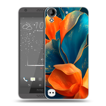 Пластиковый чехол на HTC Desire 630 с принтом Цветы Пластиковый чехол на HTC Desire 630 с принтом Цветы